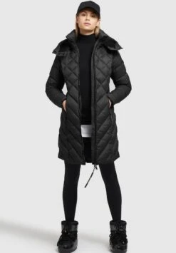 Khujo ANETH - Wintermantel - Schwarz -Kleidung Rabatte Geschäft a12e8a4c0edc4722bc140ab3baf88763