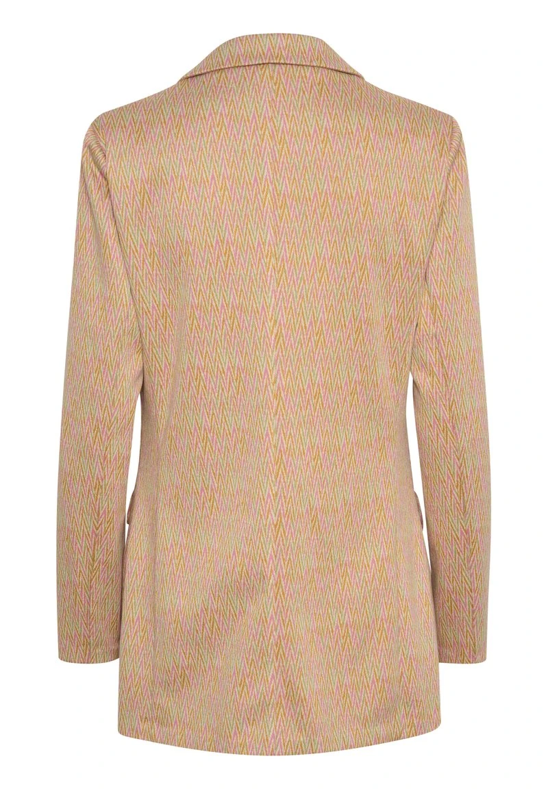 Cream CRKATIE - Kurzmantel - Pink Sage Zigzag 6 Cream CRKATIE - Kurzmantel - Pink Sage Zigzag – Bild 6