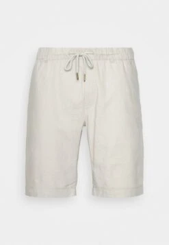 Pier One LINEN BLEND DRAWCORD SHORTS - Shorts - Beige -Kleidung Rabatte Geschäft ad307b3758f94473ba5277a4cff77e39 1