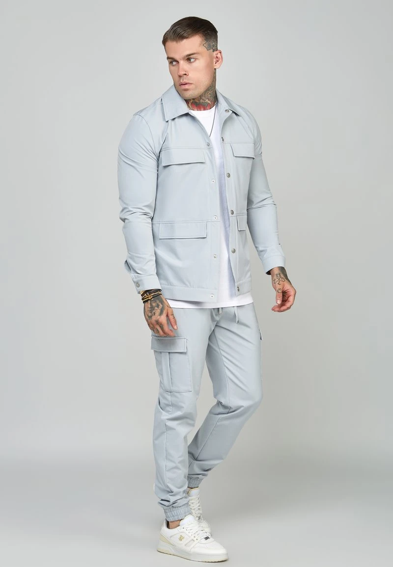 SikSilk UTILITY - Cargohose - Grey 1 SikSilk UTILITY - Cargohose - Grey