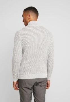 Pier One Strickpullover - 111 - Mottled Light Grey -Kleidung Rabatte Geschäft b52b497eaeaf45e98f6f322d13e5af48