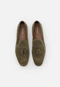 Pier One LEATHER - Slipper - Green -Kleidung Rabatte Geschäft bdf522fc33624bf1b13ed4bff8e4e7bf