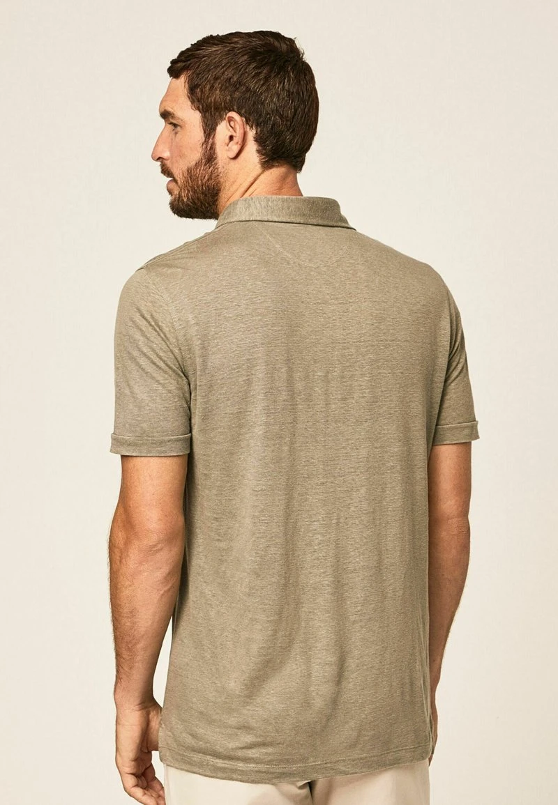 Hackett London JSY STR TRIM - Poloshirt - Khaki 3 Hackett London JSY STR TRIM - Poloshirt - Khaki – Bild 3