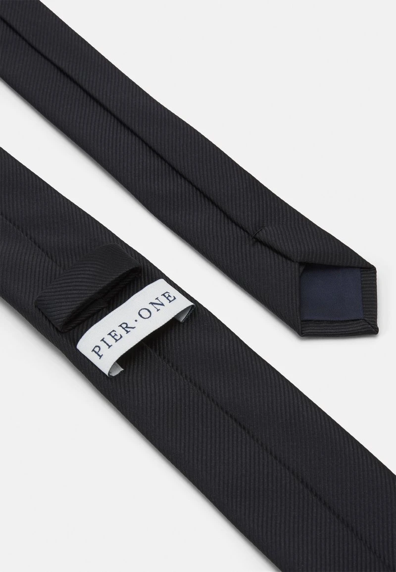 Pier One Krawatte - Black 2 Pier One Krawatte - Black – Bild 2