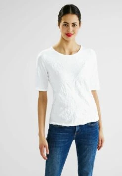 STREET ONE CRASH OPTIK - T-Shirt Basic - Weiß 11 STREET ONE CRASH OPTIK - T-Shirt Basic - Weiß -Kleidung Rabatte Geschäft c0706c7c4ba14072b280bdc20b58c90a 1