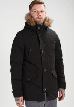 Pier One Parka - Black -Kleidung Rabatte Geschäft c0c848318c884900815f06dc41dece2c