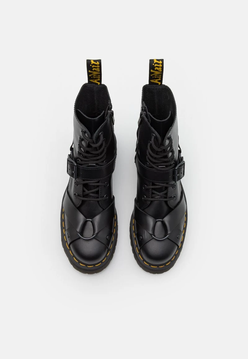 Dr. Martens JADON HARNESS UNISEX - Schnürstiefelette - Black Paris 4 Dr. Martens JADON HARNESS UNISEX - Schnürstiefelette - Black Paris – Bild 4
