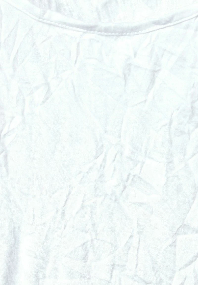 STREET ONE CRASH OPTIK - T-Shirt Basic - Weiß 5 STREET ONE CRASH OPTIK - T-Shirt Basic - Weiß – Bild 5