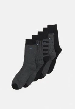 Pier One 7 PACK - Socken - Black/grey -Kleidung Rabatte Geschäft c79d945d99094741aa26482a417f1d8f