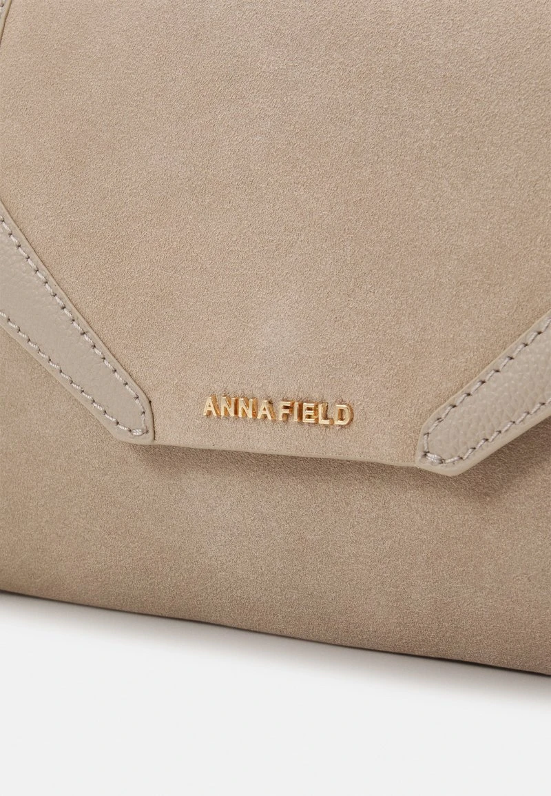 Anna Field LEATHER - Clutch - Taupe 6 Anna Field LEATHER - Clutch - Taupe – Bild 6