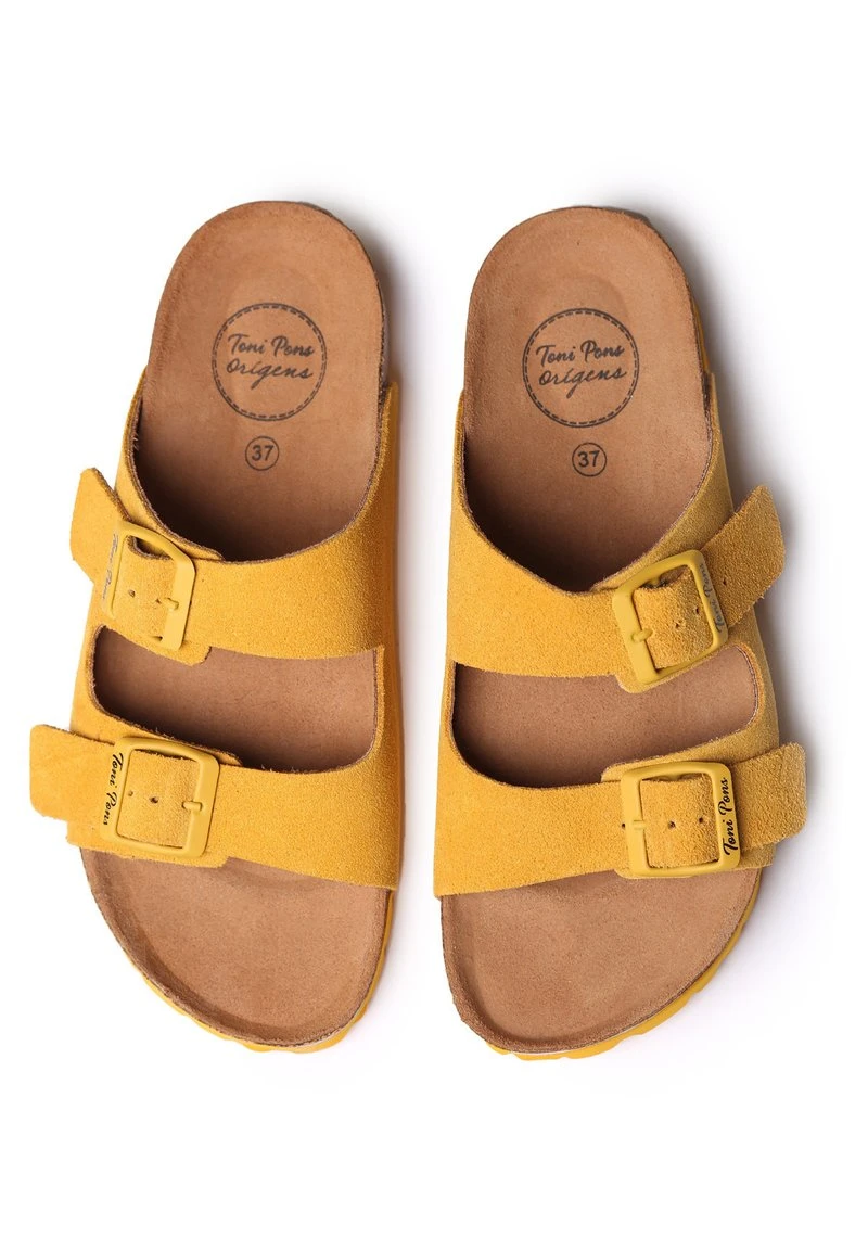 Toni Pons GHANA-QT - Pantolette Flach - Groc 4 Toni Pons GHANA-QT - Pantolette Flach - Groc – Bild 4