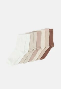 Anna Field 5 PACK - Socken - Beige/black/grey -Kleidung Rabatte Geschäft d7509ff1615141dd90796949181c372f
