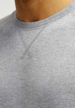 Pier One Sweatshirt - Mid Grey Melange -Kleidung Rabatte Geschäft dd0d57d6d38c4e8e8ba8f643c1d2d4ab