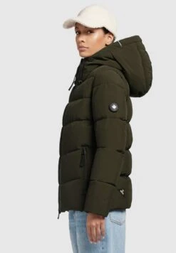 Khujo FAMES - Winterjacke - Dunkelgrün -Kleidung Rabatte Geschäft ddf5f44bdae649818cb1d292bbbd00b9