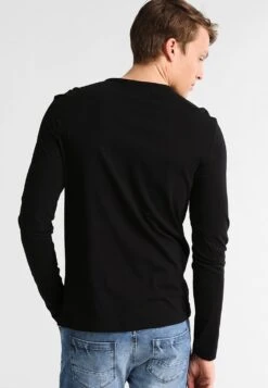 Pier One Langarmshirt - Black -Kleidung Rabatte Geschäft df1fe5cd40984d1580363c0147a59e34