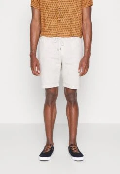 Pier One LINEN BLEND DRAWCORD SHORTS - Shorts - Beige -Kleidung Rabatte Geschäft e1eb8ad428564dfb8727d9aeaa0a8f0f