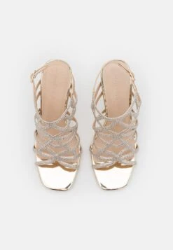 Anna Field LEATHER - High Heel Sandalette - Gold -Kleidung Rabatte Geschäft e2e0fb85ec4a42d49185f45641718138