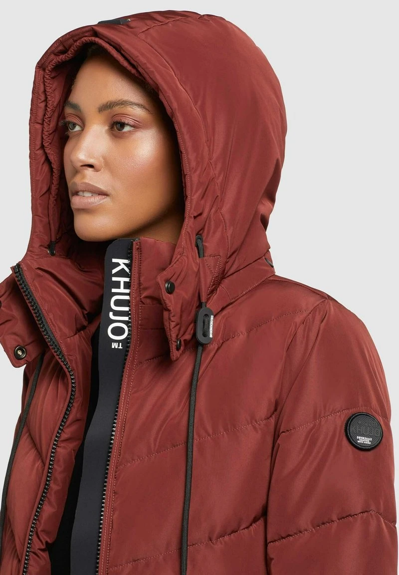 Khujo HUBA - Wintermantel - Rostrot 4 Khujo HUBA - Wintermantel - Rostrot – Bild 4