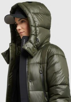 Khujo MELONA SHINY - Wintermantel - Dunkelgrün -Kleidung Rabatte Geschäft e87531f47ee0484fbcace2194682c12d