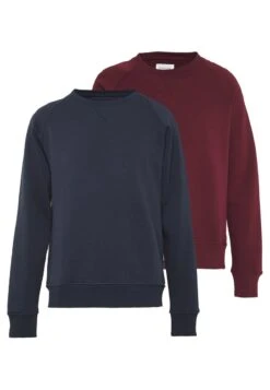 Pier One 2 PACK - Sweatshirt - Dark Blue/bordeaux -Kleidung Rabatte Geschäft e8ca40f9b80c4f6f9ec83d1f66be0f35 1
