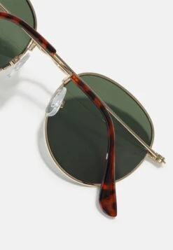 Pier One UNISEX - Sonnenbrille - Gold-coloured/green -Kleidung Rabatte Geschäft e92d3af19b37403e9750478796cb172c
