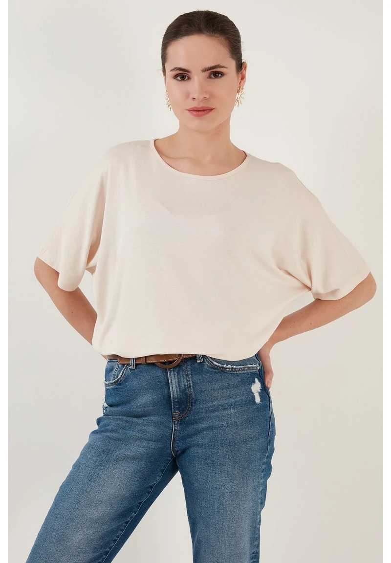 LELA LOOSE FIT - Bluse - Stone 2 LELA LOOSE FIT - Bluse - Stone – Bild 2