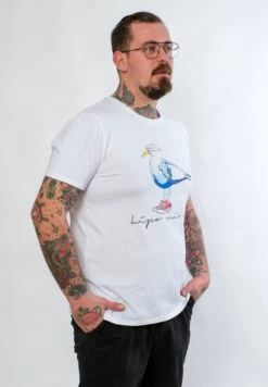 SUMMER - LIPO MI JE - T-Shirt Print - White -Kleidung Rabatte Geschäft eb3c7e75e95d4095abf5aa6781ec05fa