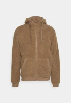 Pier One BORG ZIP-UP JACKET - Fleecejacke - Dark Green -Kleidung Rabatte Geschäft f1b9950d7cb9410eb6aef1dd88daa0f5