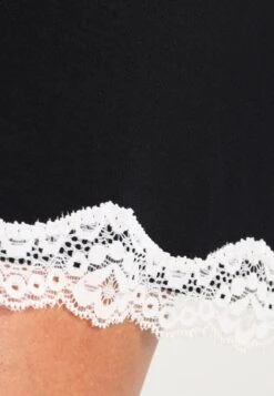 Anna Field HEIDI LONG SLEEVES VISCOSE NIGHTDRESS - Nachthemd - Black -Kleidung Rabatte Geschäft f833b7133ba747e99510b29e29947484