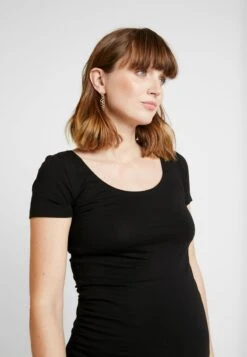 2 PACK - T-Shirt Basic - Dark Gray/black -Kleidung Rabatte Geschäft fd84b13dce5a4b8e90979573bd4821fa